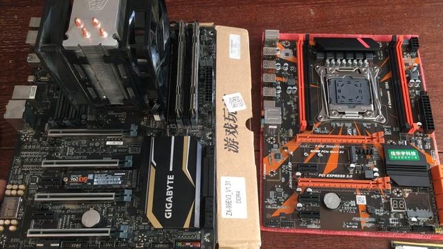 PlexHD X99 ZX-99EV3 Rev. 1.31 Chinese Motherboard Unboxing