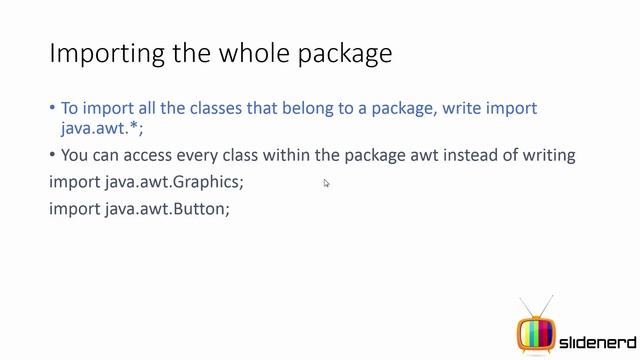 68 Java Packages Theory | смотреть онлайн