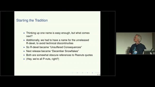 What's in a name? 20 years of R release management смотреть онлайн