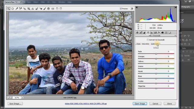 How to Edit Photo in Camera Raw and Open with Smart Object in Photoshop in Hindi смотреть онлайн
