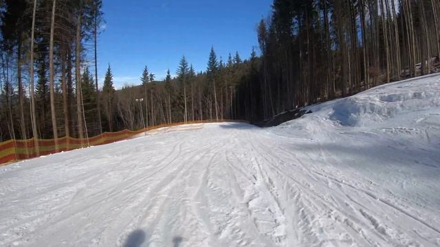 Трасса 14В Буковель в 4К\Сезон 2018-2019 Bukovel смотреть онлайн