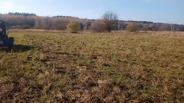 Вывозим навоз под осеннюю запашку. Миник 112н-01,мотоблок фермер 909 MSL. #техника #мотоблок #мтз смотреть онлайн