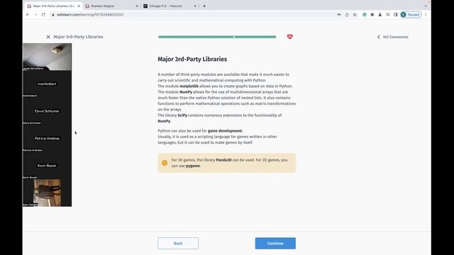 Sololearn Python core to end смотреть онлайн
