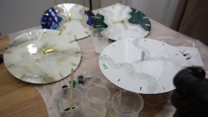 Инструкция:Классические часы с эпоксидной смолой. Вариант 1.