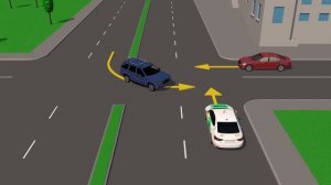 Курс ПДД : Нерегулируемые перекрестки равнозначных дорог