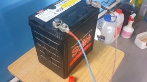 Восстанавливаю акб SOLITE с део матиз.