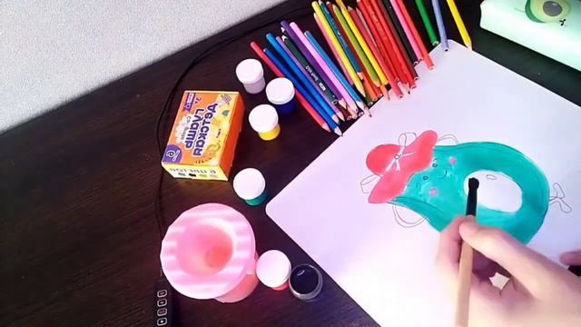 Как нарисовать Авокадо ? / How to draw an Avocado? смотреть онлайн