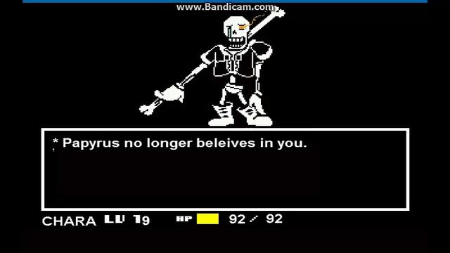 Undertale battle mode : Trying to defeat Genocide Papyrus смотреть онлайн