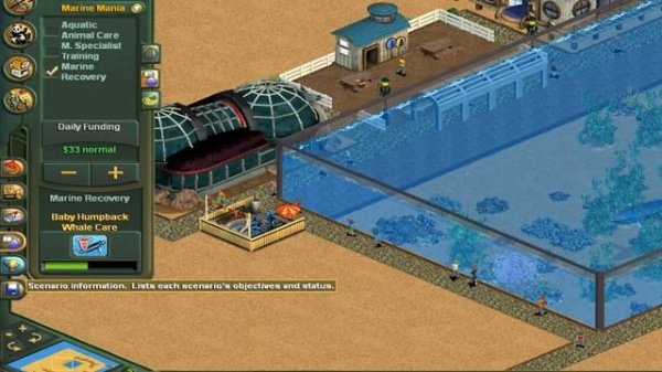 Zoo Tycoon Marine Mania Campaign 5 Save The Marine Animals Medium No Commentary