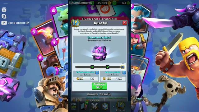 CLASH ROYALE:DESAFIO DECKS DO REDDIT смотреть онлайн