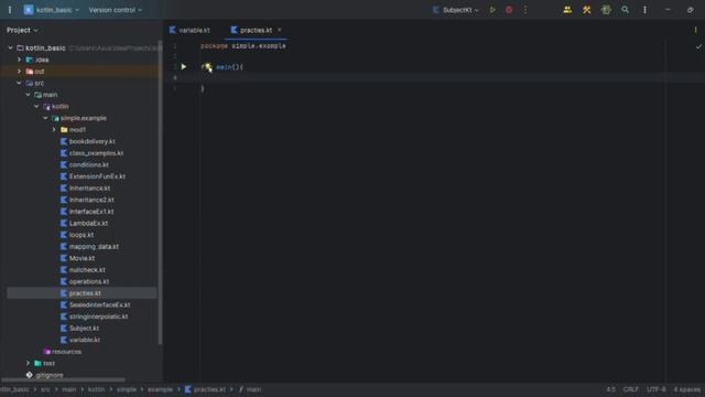Kotlin language lecture - 1 || beginning to Android development смотреть онлайн