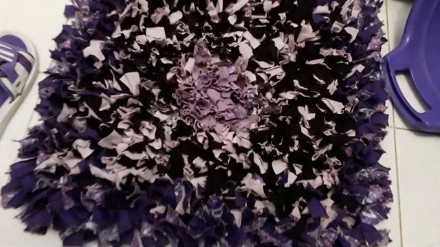 Лоскутный коврик.