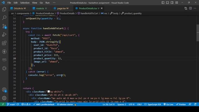 Nextjs POST API | Cart Functionality | Nextjs 13 Postgres SQL | Hackathon Session 4 | Urdu/Hindi смотреть онлайн