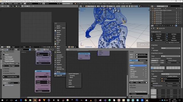 [009] Blender Tutorial - Physic Balls [Animation Nodes] смотреть онлайн