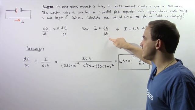Changing Electric Field Produces Magnetic Field Example смотреть онлайн