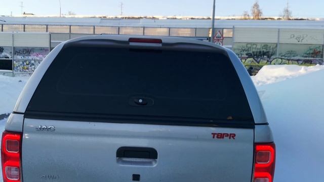 JAC T8 (Джак т8)   установка  кунга  перед Новым годом