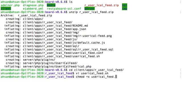 Restyaboard - User iCal Feed app installation смотреть онлайн