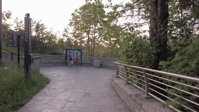 Virtual Tours of Famous Places - Niagara Falls - USA - With Niagara Waterfall Sounds смотреть онлайн