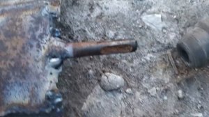 Лопата на перфоратор для копки земли