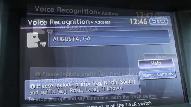 How To Use The Navigation Voice Recognition In A QX60 Infiniti With Donna Osborn