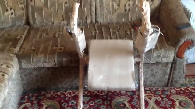 Распаковка навеса для пресса с упором на руки