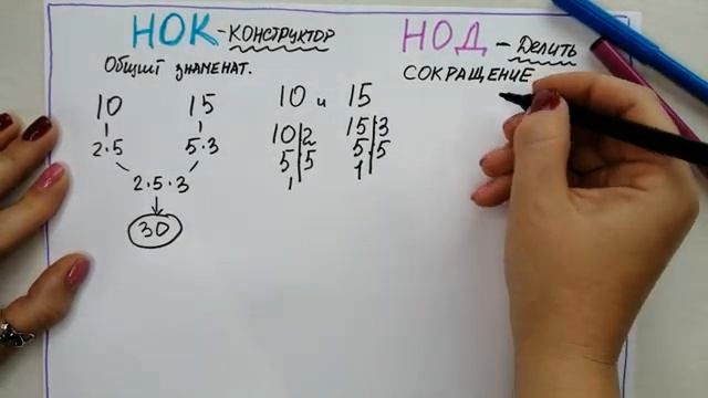 НОК и НОД просто и понятно.? Что это такое, как считать и как отличать. Математика ПРОСТО смотреть онлайн