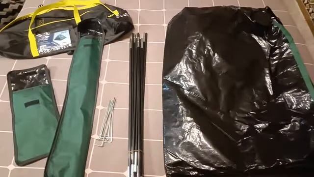 Распаковка — Палатка Golden Shark Simple 4 смотреть онлайн