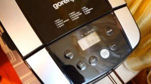 Печем первый хлеб в хлебопечке Gorenje BM1210BK