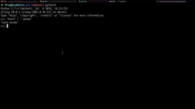 Curso PYTHON PARA PRINCIPIANTES DESDE CERO - #14 Operadores de Cadenas de Texto смотреть онлайн