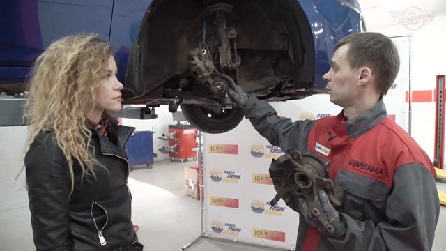 Замена Передней ступицы, Ступичного подшипника, ШРУСА наружнего смотреть онлайн