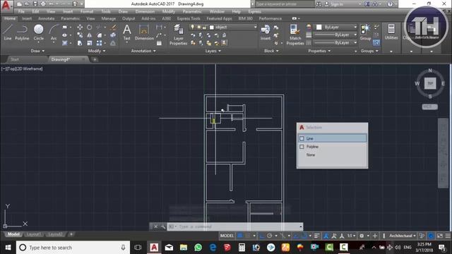 Autocad In Urdu/Hindi Lecture 23 Complete Course Project Part 3 | Tutorials House | Amaar Shahid смотреть онлайн