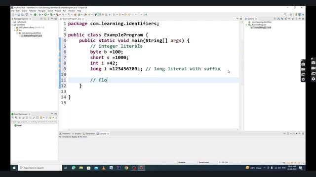 Exploring Java Identifiers and Literals | The Ultimate Java Identifier and Literal Tutorial смотреть онлайн
