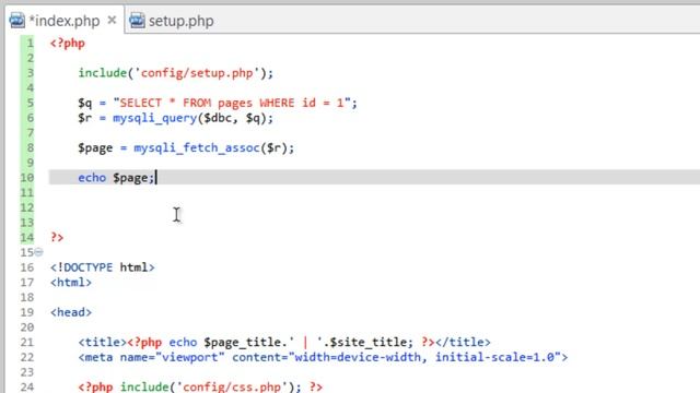 Developing a Dynamic Website 2014 - Part 9 - Using PHP to Display Data from MySQL смотреть онлайн