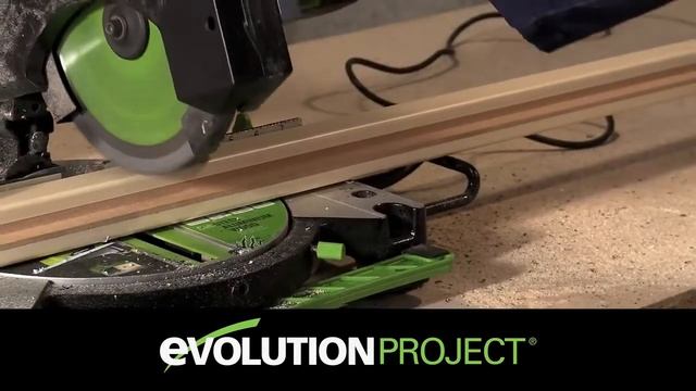 Комбинированная торцовочная пила Evolution FURY6 210 067-0003 смотреть онлайн