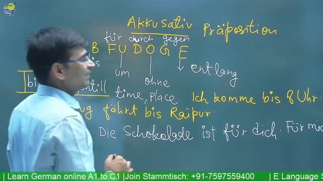 Akkusativ Präpositionen | German Grammar | Accusative Prepositions | A2 | Learn German
