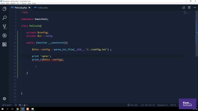 5. Tienda Online con PHP: Conexión a la base de datos смотреть онлайн