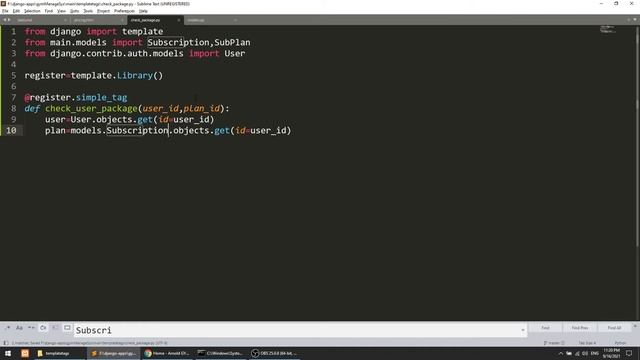 Django Full Course: Gym Management System #41|Create custom template tags in django|Django Tutorial смотреть онлайн