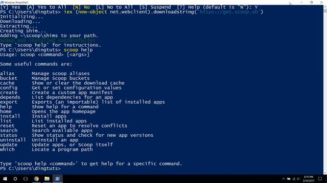Installing Go on Windows 10 with Scoop (apt-get) in 3 Minutes смотреть онлайн