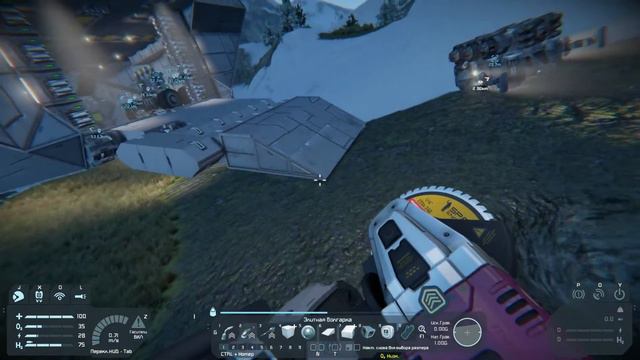 Space Engineers - часть 9 - Подготовка и движки (Оффлайн режим) смотреть онлайн