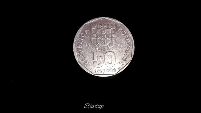 Монеты мира. 50 эскудо Португалии.Нумизматика.Нумизмат.Коллекционирование .Коллекция.Startup №-111 смотреть онлайн