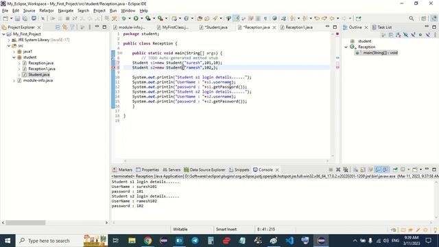 Java Training - Class 12 - Java OOPS Concepts - Encapsulation смотреть онлайн