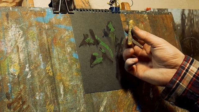 О масляной пастели 2-часть. Mungyo и Sennelier.