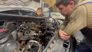 Полная замена ГРМ Мерседес W204 Двигатель М271   #рекомендации  #AIRauto