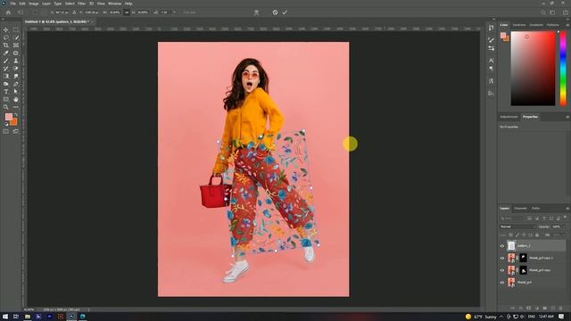 How to Add Patterns & Texture to Clothing in Photoshop | Put Any Design on a Shirt using Photoshop смотреть онлайн