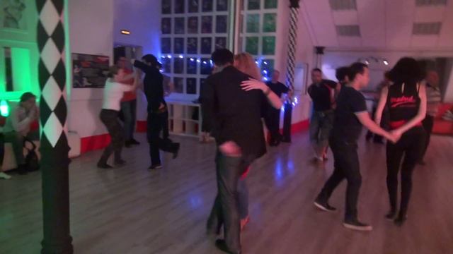 Сергей Жужнев и Елена Тихонова - сальса в "Эдиссе" смотреть онлайн
