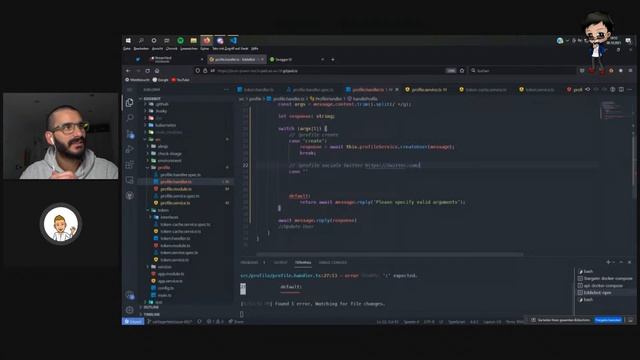 Discord bot and API integration - data for LinkFree project смотреть онлайн