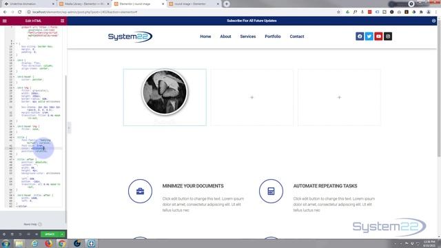 Elementor Image Underline Animation On Hover ?? смотреть онлайн