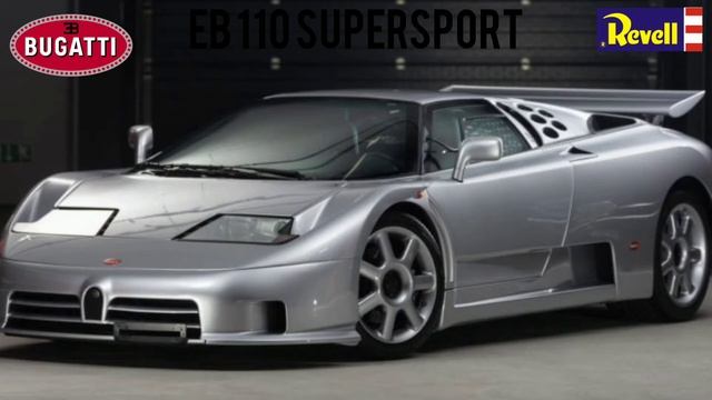 Обзор модели Bugatti EB 110 Super Sport 1:43 Revell смотреть онлайн