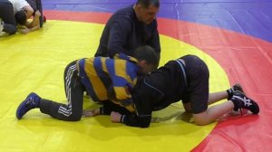 Вольная борьба. Обучение. Борьба в партере.