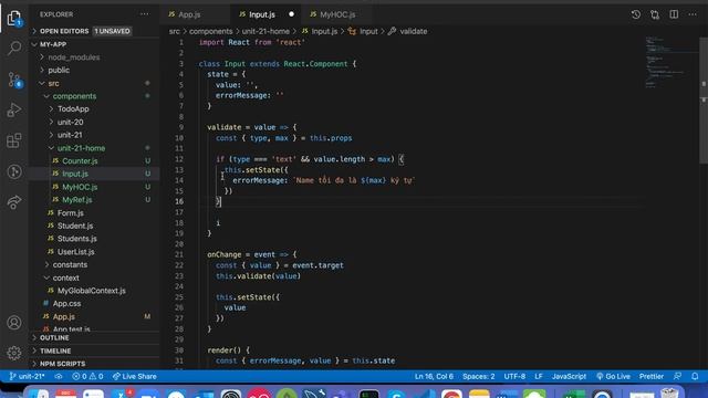 Hướng dẫn tạo HOC (higher order component) trong reactjs với class component смотреть онлайн